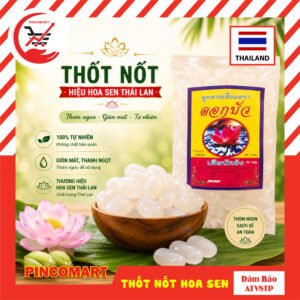 (1kg) Thốt Nốt Thái Lan hiệu Hoa Sen ngon dẻo dạng bịch - Hàng nhập khẩu Thái | HH110