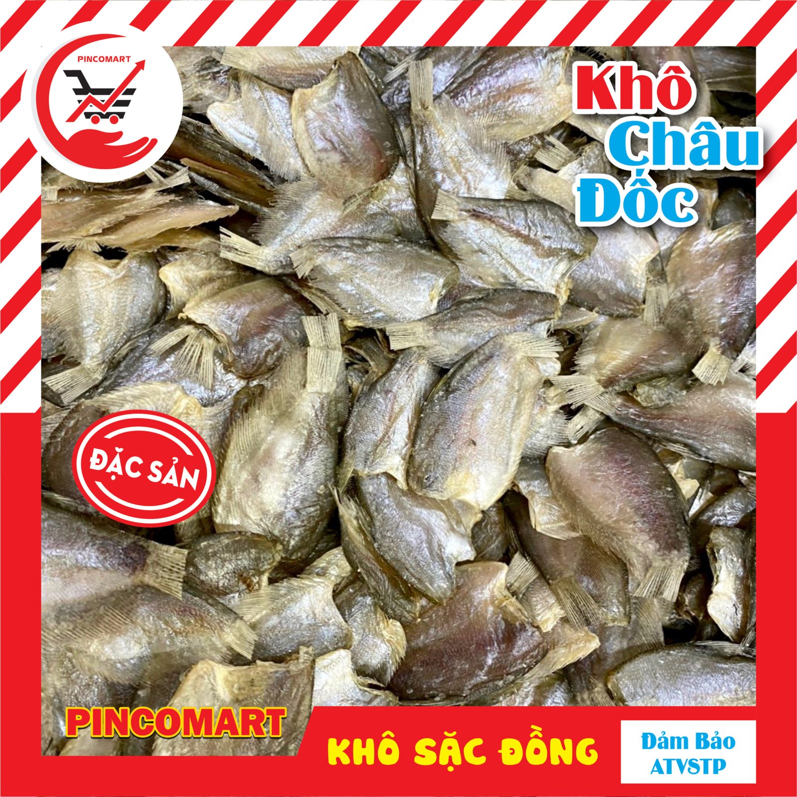 Khô Cá Sặc Đồng (Sặc Bướm) chiên giòn ngon xuất sắc đặc sản Châu Đốc, đóng gói túi hút chân không 1kg - Khô chuẩn vị miền Tây | HH136 - Image 4