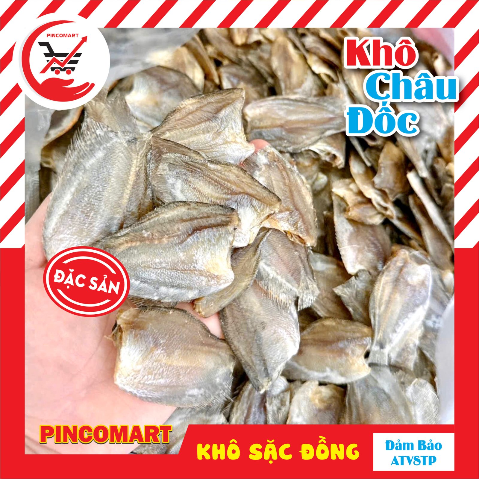 Khô Cá Sặc Đồng (Sặc Bướm) chiên giòn ngon xuất sắc đặc sản Châu Đốc, đóng gói túi hút chân không 1kg - Khô chuẩn vị miền Tây | HH136 - Image 2