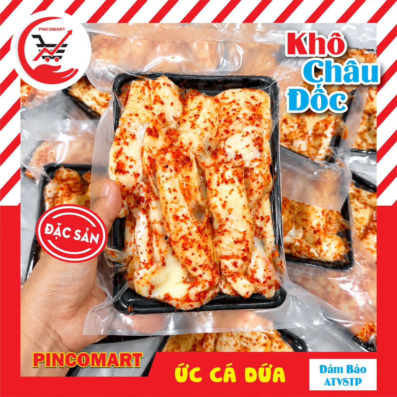 Khô Ức Cá Dứa chiên giòn thơm ngon đặc sản Châu Đốc, đóng gói túi hút chân không - Khô chuẩn vị miền Tây | HH71 - Image 6