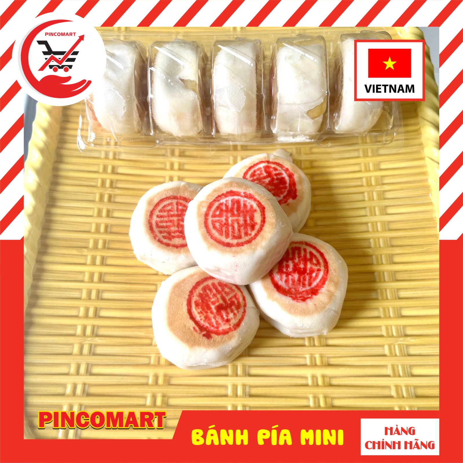 Bánh Pía Sầu Riêng Mini Đất Phương Nam gói 5 bánh nhỏ, ăn vặt tiện lợi - Đặc sản Vũng Thơm Sóc Trăng - Image 2