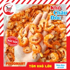 Alternative view of Tôm Khô loại 1 ngon sạch từ thiên nhiên, đóng gói túi hút chân không - Tôm đất miền sông nước Cửu Long