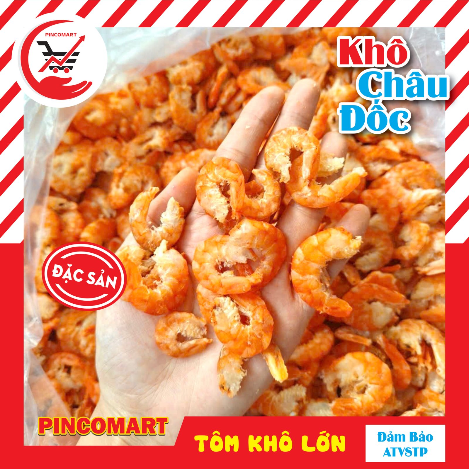 Tôm Khô loại 1 ngon sạch từ thiên nhiên, đóng gói túi hút chân không - Tôm đất miền sông nước Cửu Long - Image 2
