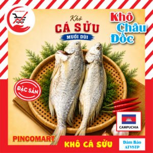 Khô Cá Sửu Nam Vang nguyên con đủ size - Đặc sản Campuchia