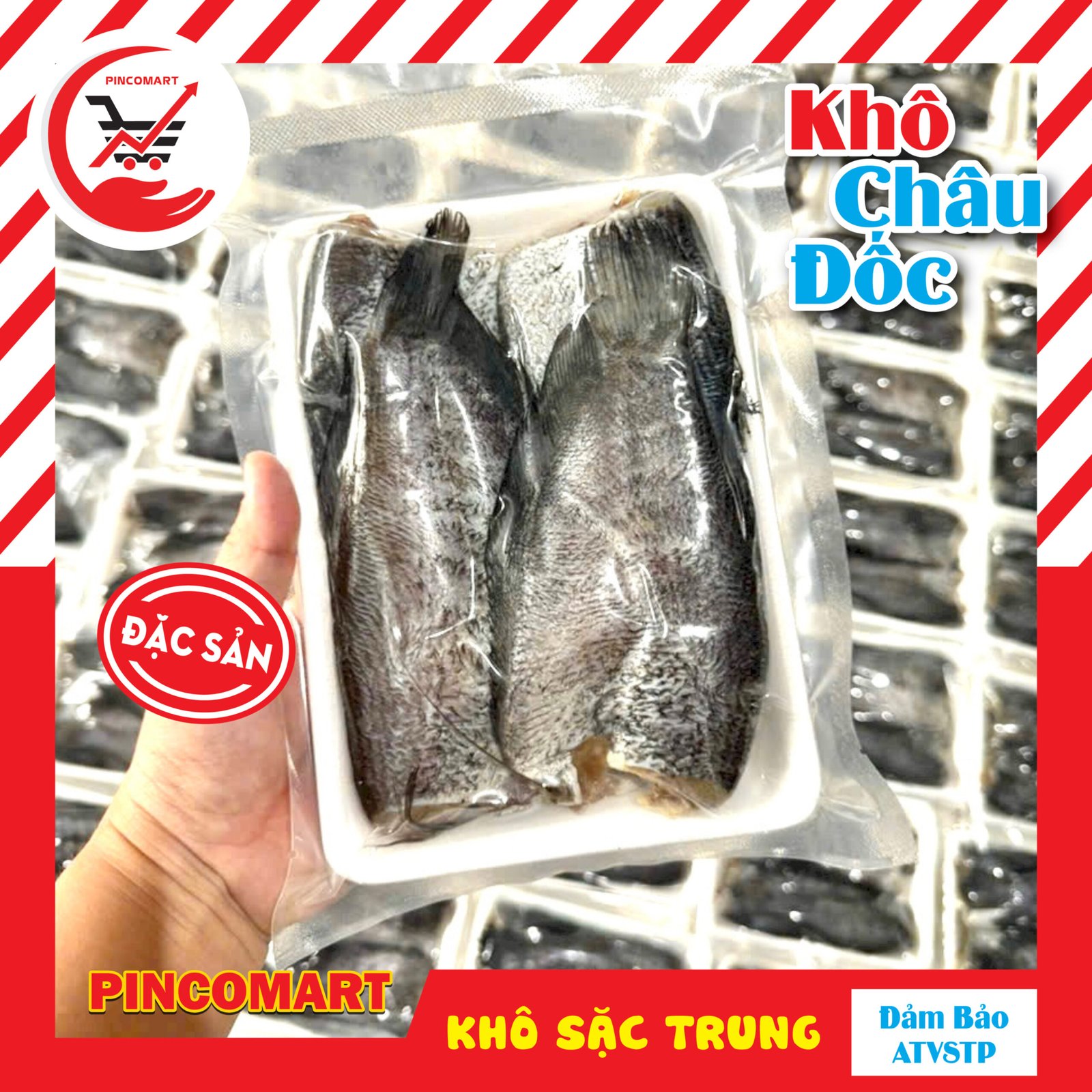 Khô Cá Sặc Bổi 2 nắng thơm ngon vị vừa ăn đặc sản Châu Đốc, đóng gói túi hút chân không - Khô chuẩn vị miền Tây - Image 6