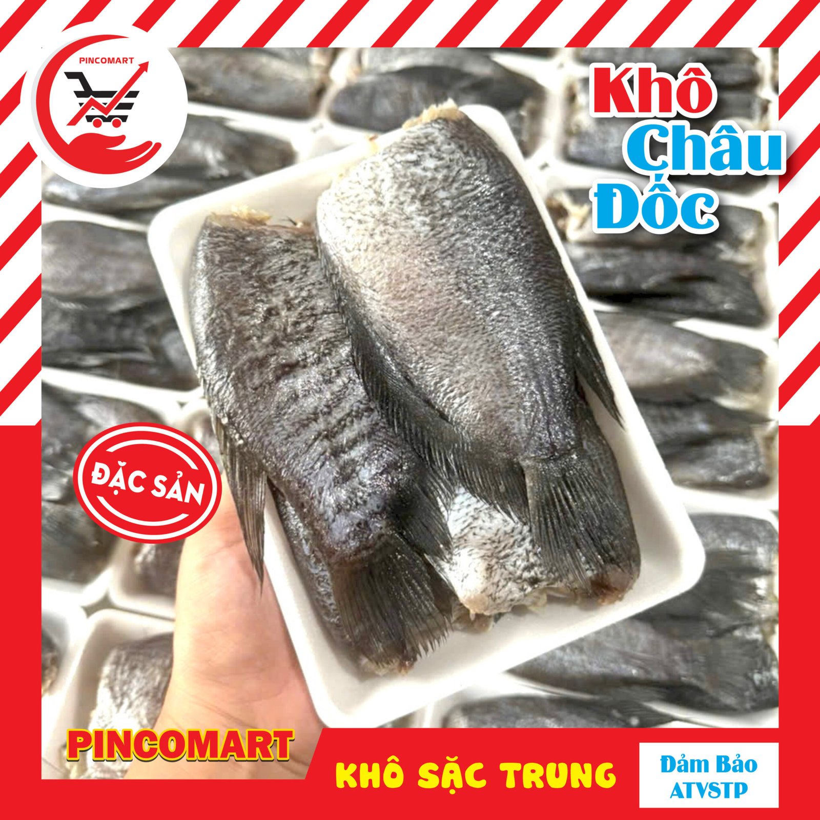 Khô Cá Sặc Bổi 2 nắng thơm ngon vị vừa ăn đặc sản Châu Đốc, đóng gói túi hút chân không - Khô chuẩn vị miền Tây - Image 5