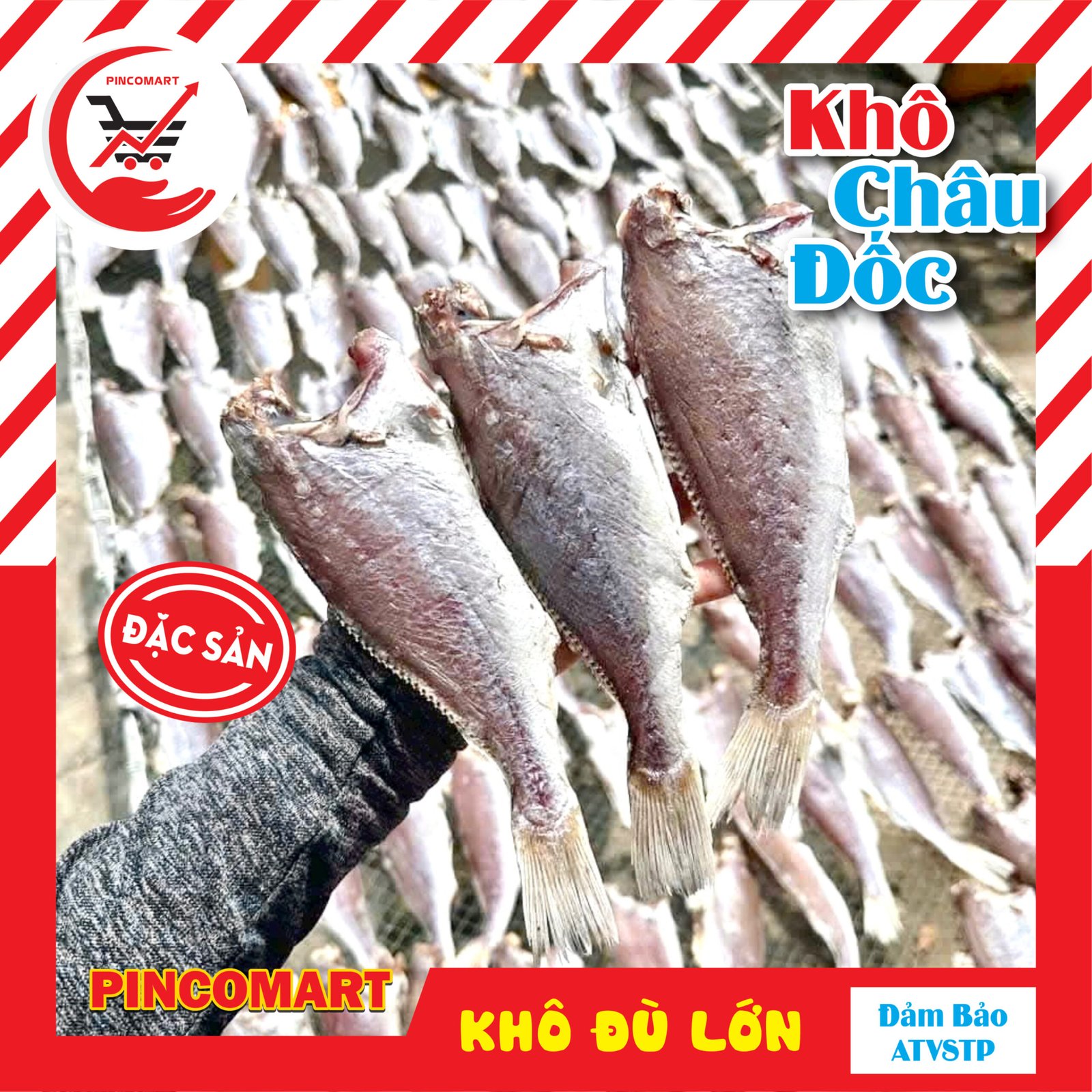 Khô Cá Đù loại 1 thơm ngon, đóng gói túi hút chân không - Đặc sản miền biển - Image 2