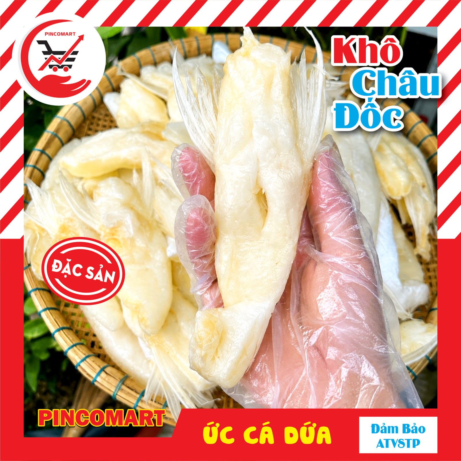 Khô Ức Cá Dứa chiên giòn thơm ngon đặc sản Châu Đốc, đóng gói túi hút chân không - Khô chuẩn vị miền Tây | HH71 - Image 5