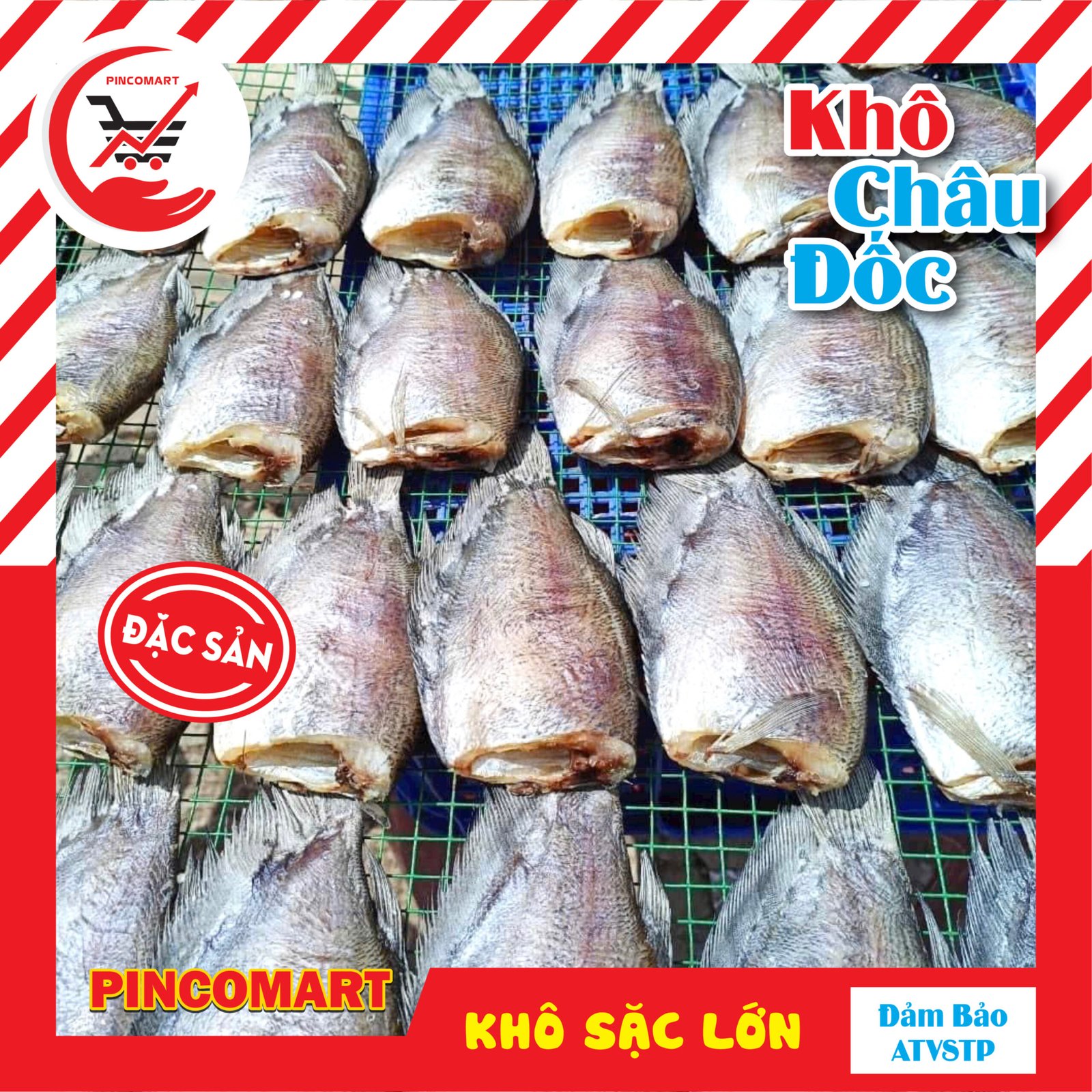 Khô Cá Sặc Bổi 2 nắng thơm ngon vị vừa ăn đặc sản Châu Đốc, đóng gói túi hút chân không - Khô chuẩn vị miền Tây - Image 3