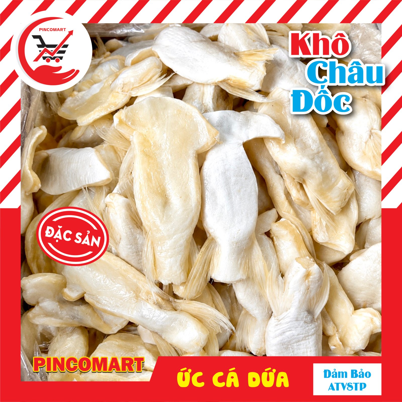 Khô Ức Cá Dứa chiên giòn thơm ngon đặc sản Châu Đốc, đóng gói túi hút chân không - Khô chuẩn vị miền Tây | HH71 - Image 4