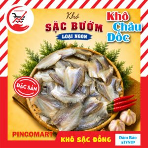 Khô Cá Sặc Đồng (Sặc Bướm) chiên giòn ngon xuất sắc đặc sản Châu Đốc, đóng gói túi hút chân không 1kg - Khô chuẩn vị miền Tây | HH136