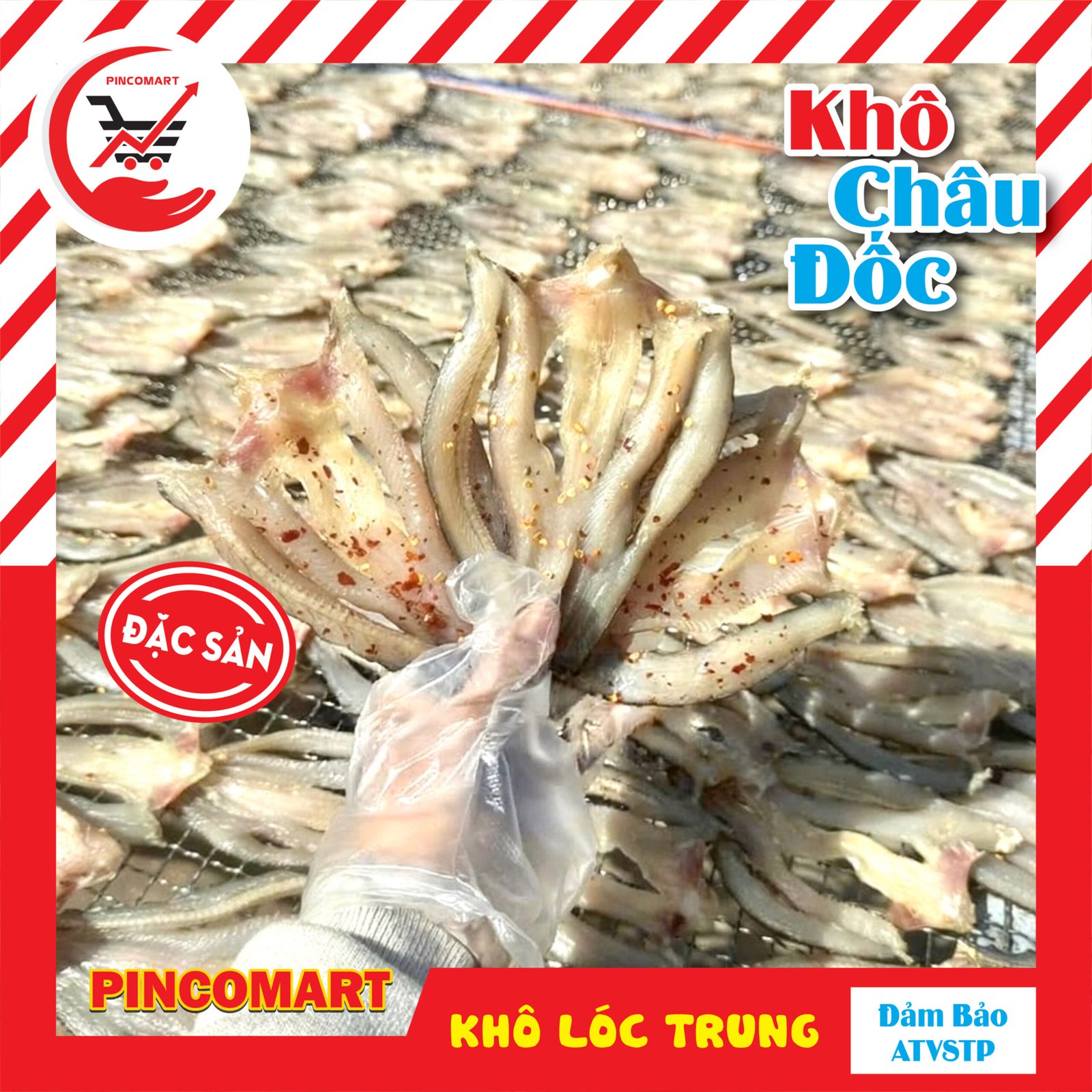 Khô Cá Lóc 2 nắng thơm ngon vị vừa ăn đặc sản Châu Đốc, đóng gói túi hút chân không - Khô chuẩn vị miền Tây - Image 7