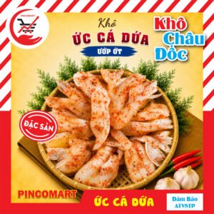 (1kg) Khô Ức Cá Dứa chiên giòn thơm ngon đặc sản Châu Đốc - Khô chuẩn vị miền Tây | HH71
