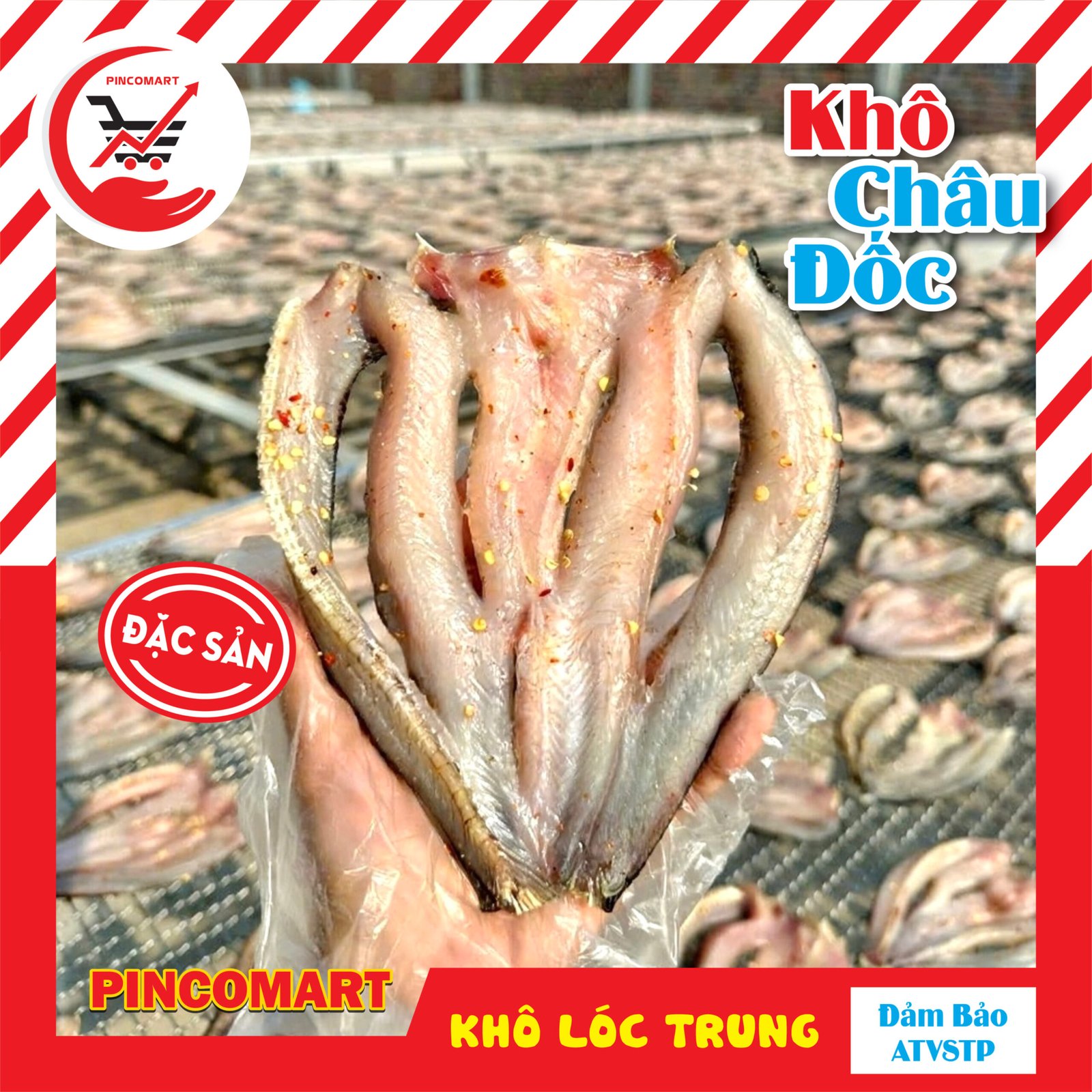 Khô Cá Lóc 2 nắng thơm ngon vị vừa ăn đặc sản Châu Đốc, đóng gói túi hút chân không - Khô chuẩn vị miền Tây - Image 5