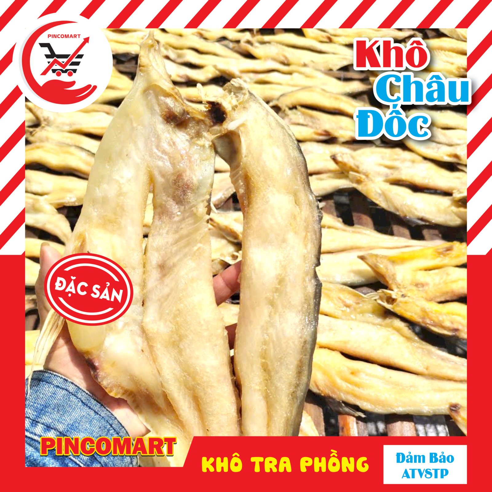 Khô Cá Tra Phồng 2 nắng thơm ngon vị vừa ăn đặc sản Châu Đốc, đóng gói túi hút chân không 1kg - Khô chuẩn vị miền Tây | HH67 - Image 3