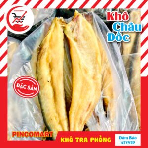 Alternative view of Khô Cá Tra Phồng 2 nắng thơm ngon vị vừa ăn đặc sản Châu Đốc, đóng gói túi hút chân không 1kg - Khô chuẩn vị miền Tây | HH67