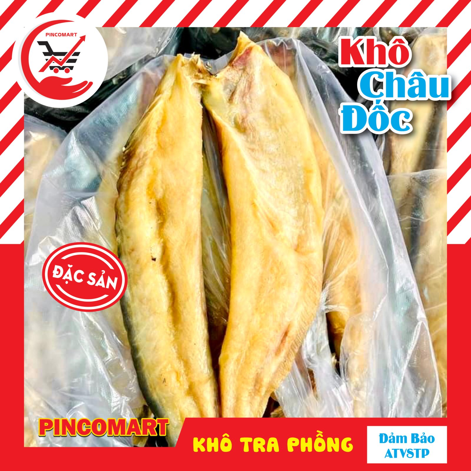 Khô Cá Tra Phồng 2 nắng thơm ngon vị vừa ăn đặc sản Châu Đốc, đóng gói túi hút chân không 1kg - Khô chuẩn vị miền Tây | HH67 - Image 2