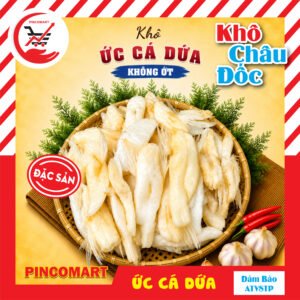 Alternative view of (1kg) Khô Ức Cá Dứa chiên giòn thơm ngon đặc sản Châu Đốc - Khô chuẩn vị miền Tây | HH71
