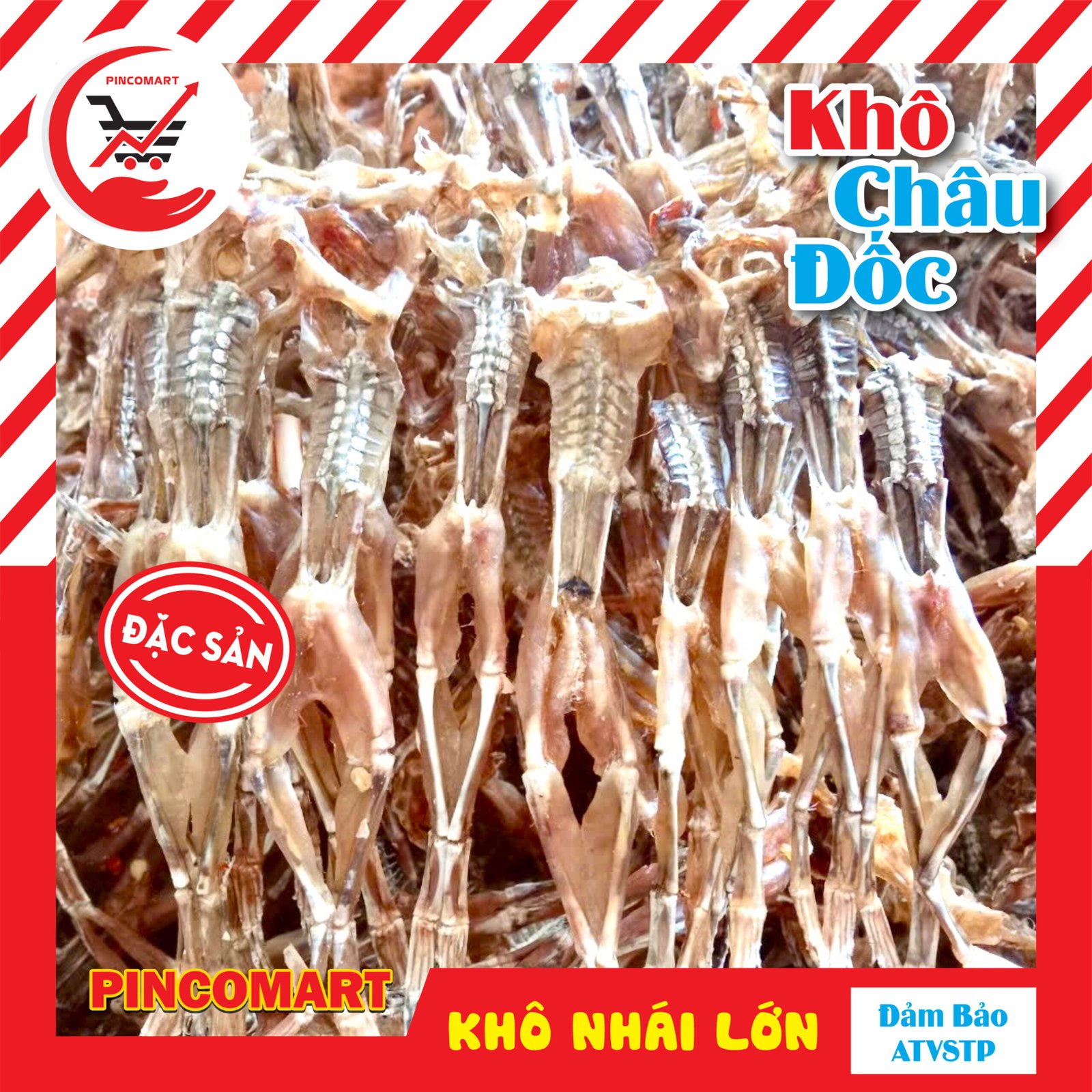 Khô Nhái Đồng, Vũ Nữ Chân Dài loại 1 ướp vị vừa ăn đặc sản Châu Đốc, đóng gói túi hút chân không - Khô chuẩn vị miền Tây - Image 3